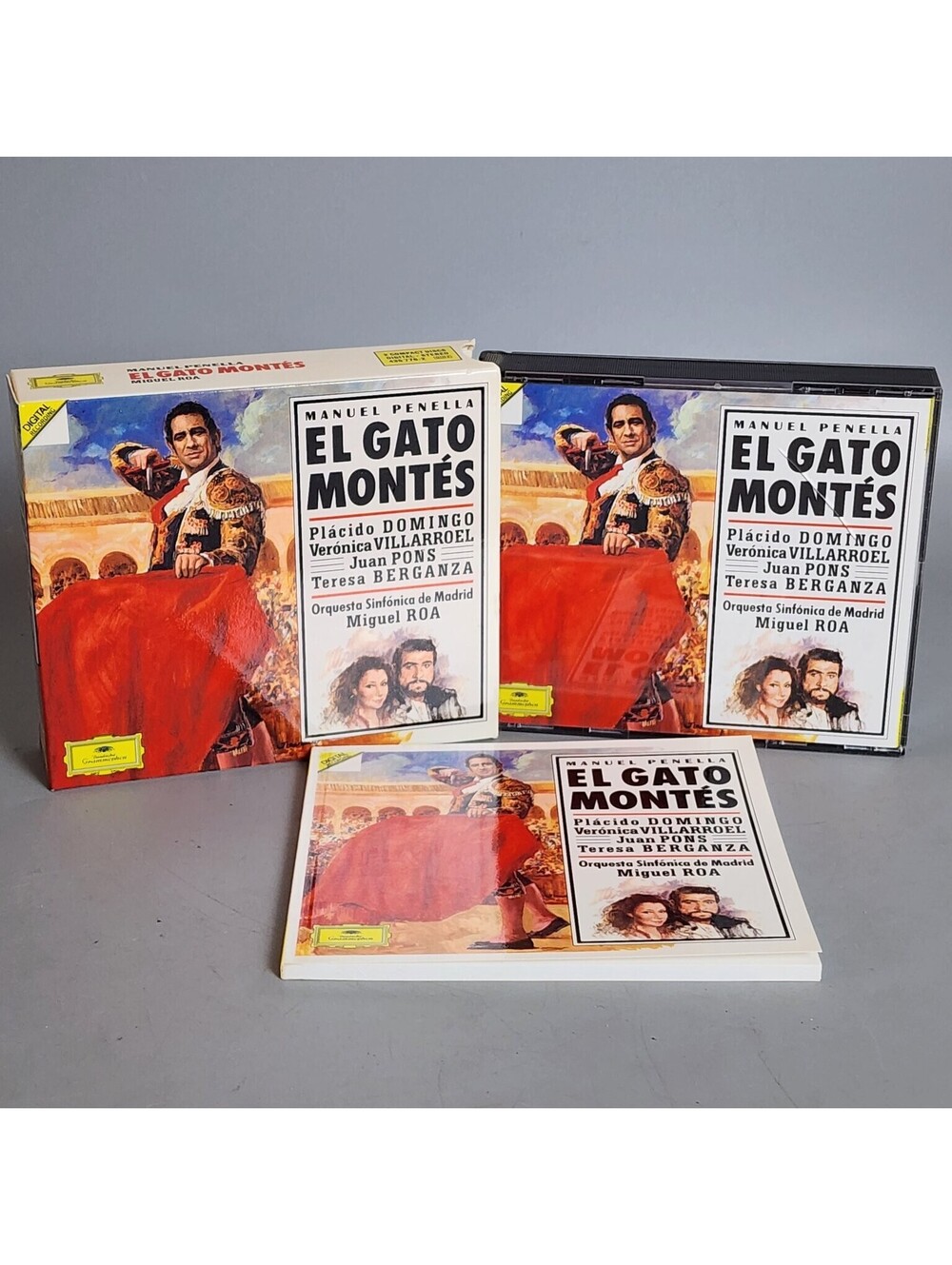 Manuel Penella: El Gato Montés 2CD Set - Domingo, Villarroel, Pons, Berganza